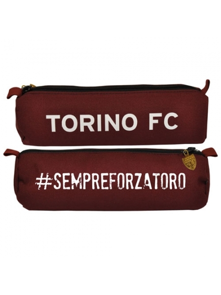 Portapenne cilindrico con scritta Sempreforzatoro TORINO FC